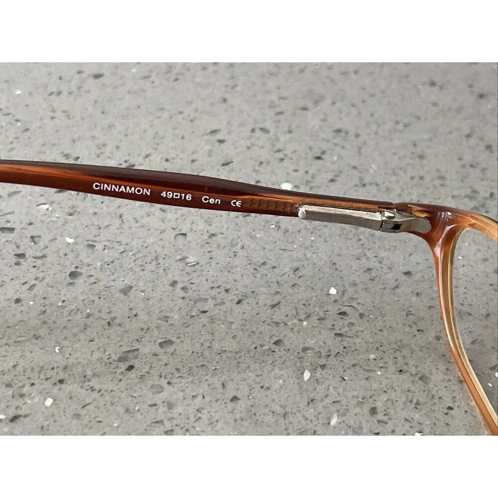 Roots Eyeglasses Frames ONLY RT313 Canadian Design Cinnamon 49-16-130 Black